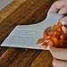 GIR: Get It Right Premium Silicone Pan Scraper - Heat Resistant Kitchen Scraper, Cutter, Chopper Perfect For Dough, Pasta, Cake, Bread, and More - 8 IN, Red