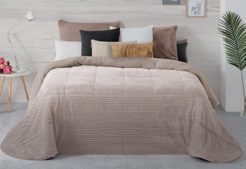 EDREDÓN Comforter New Lines Degradado Color Beige (90 (180X260))