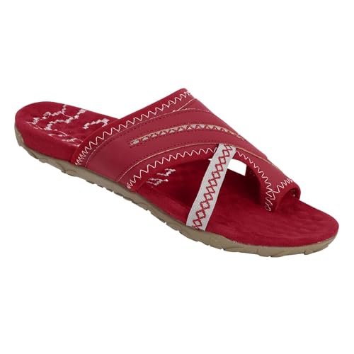 Genérico cuñas mujerChanclas Mujer Verano Sandalias Dedo Flip Flops Ortopedicas Chancletas Comodas Zapatillas Fascitis Plantar Sandals Deportivas Chinelos Zapatos Cholas Calzado Slippers