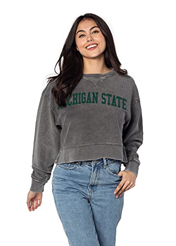 Image of chicka-d NCAA womens Corded Boxy Pullover
