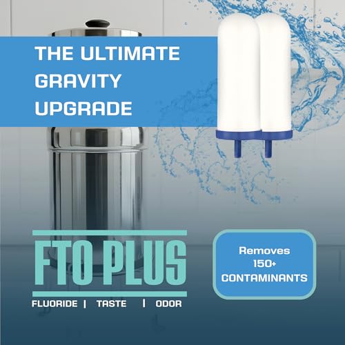 Filtres à eau par gravité Coldstream lot de 4 rechanges contre le calcaire et les sédiments - 3