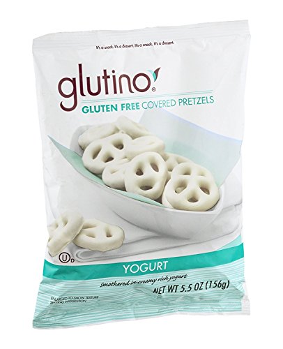 Glutino Gluten Free Yogurt covered pretzels 5.5 OZ24