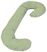 Leachco Snoogle Total Body Pillow, Sage