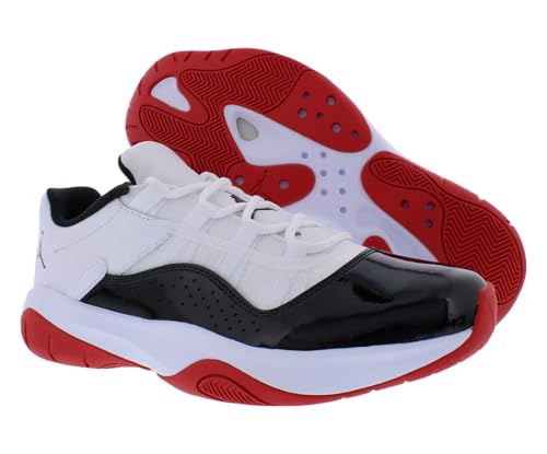 Jordan Air II CMFT Low Mens Shoes Size 10.5, Color: Elegant White/Deep Black/Red-White4