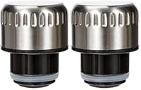 NERTHUS FIH 629 629-Deckel Flaschen, 500 ml, stahlfarben, Edelstahl, v, 350 ml (Packung mit 2)