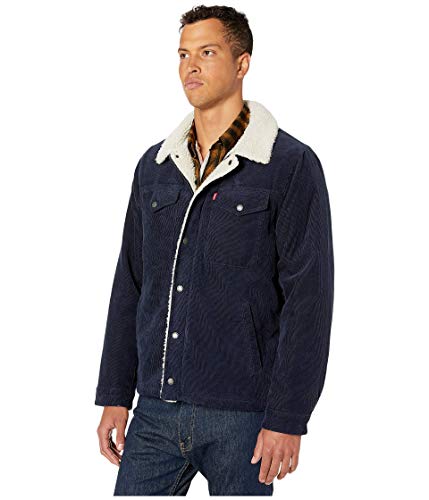 Image of Levi's Men's Corduroy Sherpa Lined Trucker Jacket (Regular & Big & Tall Sizes)