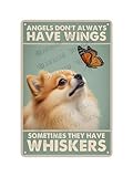 Hiromi Dog Retro Aluminum Sign 12x16 Inches - Cute Canine Home Decor, Great for Dog Boarding Facilities, Shelters, and Grooming Studios