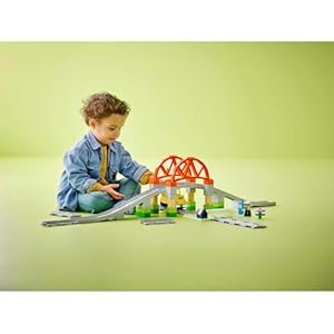 Amazon.co.jp - レゴ® デュプロ デュプロのまち 鉄道レールと橋 10426