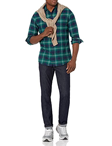 Amazon Essentials Men's Flannel Shirts Long Sleeve, Slim-Fit Button Down Plaid - Image 6