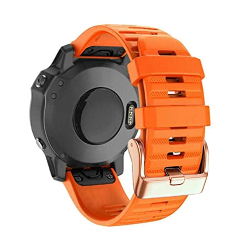 TINTAG Pulseira de relógio de liberação rápida de 26 22 20 mm para Garmin Fenix 7X 6X Pro 5X 3HR pul