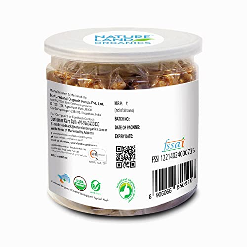 Image of Natureland Organics Walnuts (Akhrot) 150 Gm - Without Shell (Pack of 3)