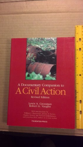 A Documentary Companion to A Civil Action (Revi... 158778422X Book Cover