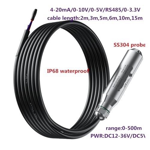 Transmetteur de niveau hydrostatique 4-20 mA haute précision 3m