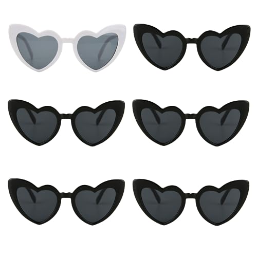 12 Pairs Bachelorette Party Sunglasses Heart Shaped Sunglasses Party Decorations Bridesmaid Proposal Gifts Women girl