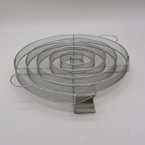 SUNLIFER Kaltrauchgenerator, räucherofen edelstahl für heißes und kaltes Rauchen, perfekt für alle Grillgeräte und Raucher, Rauchzeit bis zu 24 Stunden