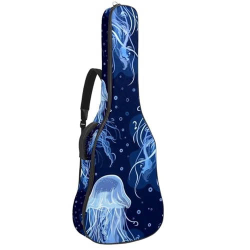 Sac pour guitare acoustique fantôme bleu pour musiciens nomades