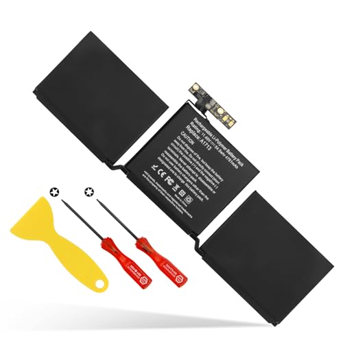 A1708 A1713 Battery for MacBook Pro 13 Inch A1708 [Late 2016, Mid 2017]
