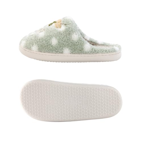 Image of Espresso Martini Slippers for Women Men,Fuzzy Warm Martini Glasses Slippers,Funny Soft Creative Design House Shoes