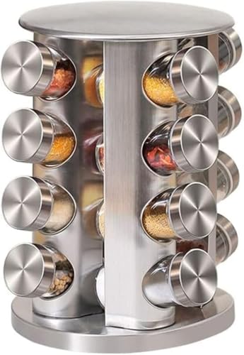 SearEase ��]���X�p�C�X���b�N�A360�x��]���X�p�C�X���[���b�N�A�L���r�l�b�g�X�p�C�X�^���[�A�K���X���X�p�C�X�{�g���A430�X�e�����X�X�`�[�����X�p�C�X�W���[�Z�b�g�A�ȃX�y�[�X (16�y�b�h) [���s�A���i]