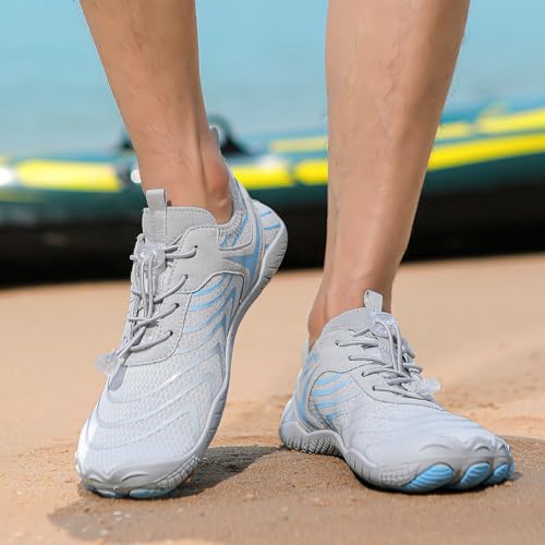 Image of Hike Barefoot Shoes Womens Mens, Pro Water Shoes Barefoot Hike Shoes, Wide Toe Box Non-Slip Breathable