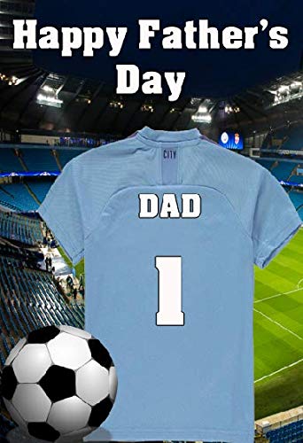 Manchester City Personalised Father's Day Card | UK - View #10