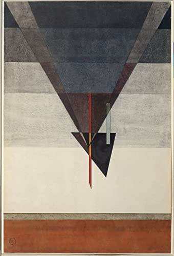 Tableau Descente de Wassily Kandinsky affiche d'art sur toile haut de gamme 60x90