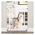 Carlson Extra Tall Walk Through Pet Gate with Small Pet Door, Includes 4-Inch Extension Kit, 4 Pack Pressure Mount Kit and 4 Pack Wall Mount Kit