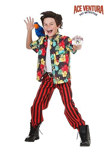 Disfraz Infantil de Ace Ventura con Peluca miniatura 2