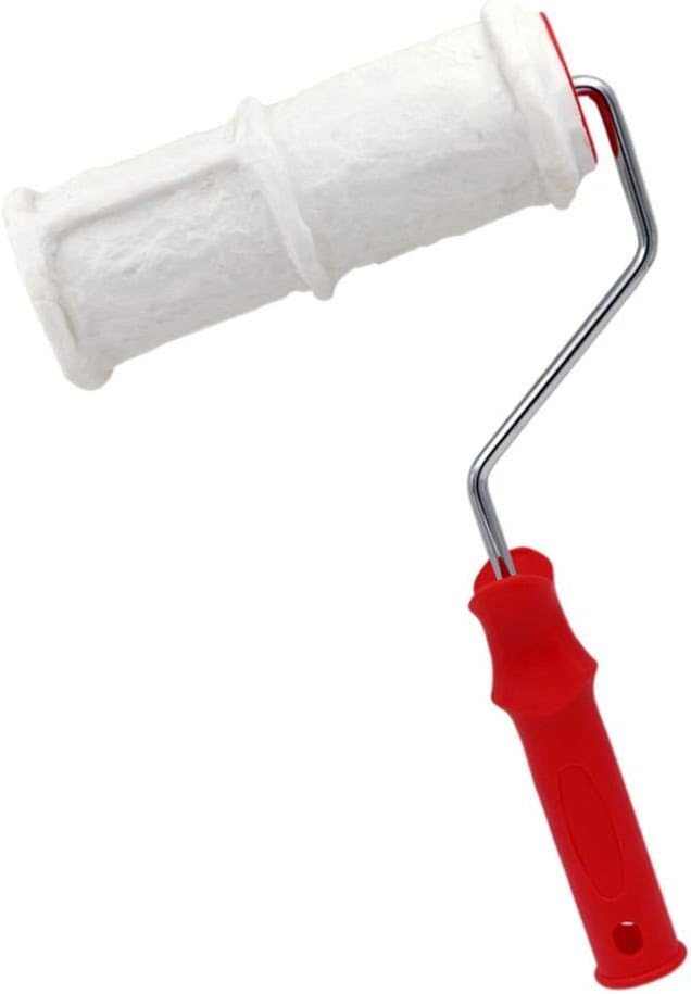 Temptation Embossed Paint Roller | DIY Wall Decor Tool | Create Beautiful Flower Patterns | Decoration Painting Machine | Texture and Emulsion Paint | 13.77x9. - Style01