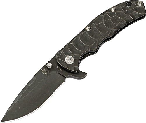 Kizer Cutlery KI401D1-BRK Caligine Framelock, Stonewash