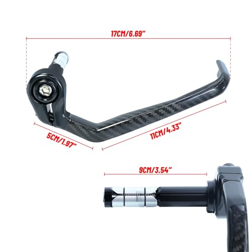 Protection de levier carbone pour éviter la casse sur Thruxton 1200 - 6