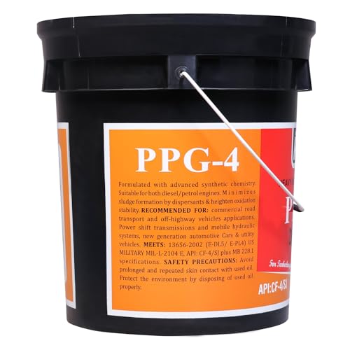 Image of PALCO PPG-4 20W40 | API: CF-4 /SJ & MB 228.1 Multigrade Engine oil for Diesel Commercial Road Transport Off Highway Vehicles | New Generation Automotive Vehicles | 7.5 Litres