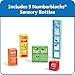 hand2mind Numberblocks One to Five Sensory Bottles, Numbers for Toddlers, Counting Toys, Calming Sensory Fidget Toys, Calm Down Corner Supplies, Social Emotional Learning, Birthday Gifts for Kids