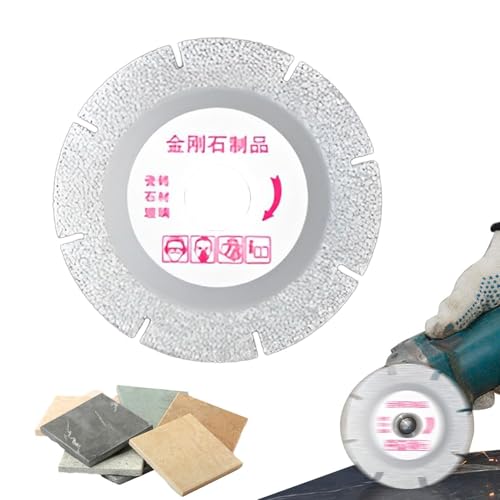 Disco de corte de vidrio, cortador de azulejos, herramienta para arquitectura , cortador de vidrio para moler, herramienta giratoria multifuncional, para cerámica, azulejos, jade, botella de