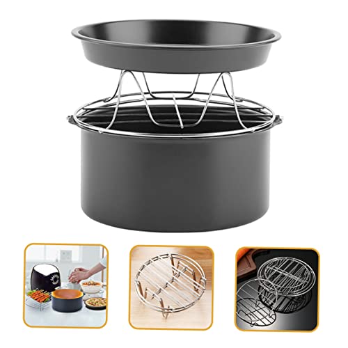 BESTOYARD 1 Conjunto De Acessórios Para Fritadeira De Ar Frigideira De Ar Fritadeira De Ar Cesta De
