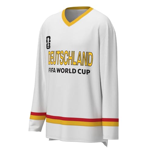 Image of Outerstuff FIFA World Cup 2026 Mens Long Sleeve V-Neck Hockey Jersey