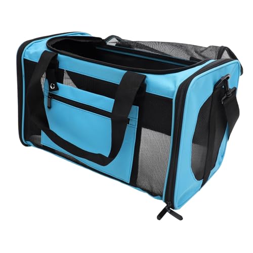 HOLIDYOYO 1Pc Pet Carrier Bag for Cats Large Capacity Travel Tote with Ventilated Design for Outdoor Activities Hiking Shopping and More Comfortable and Convenient for Your Pet