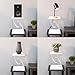 VIVO Anti-Gravity 12 inch Tabletop Speaker Stand, Floating Modern Speaker Holder, Audio Platform, Tensegrity Display Shelf for Home, 15 inches High, White, STAND-TEN01W