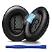 Produktbild Ersatz Ohrpolster für Bose Kopfhörer, Professionelle Ohrpolster Kopfhörer kompatibel mit Bose QuietComfort 35/35 ii / QC15 / QC2 / 45/25 / AE2i / AE2w / AE2 / Sound Link/Sound True (Schwarz)