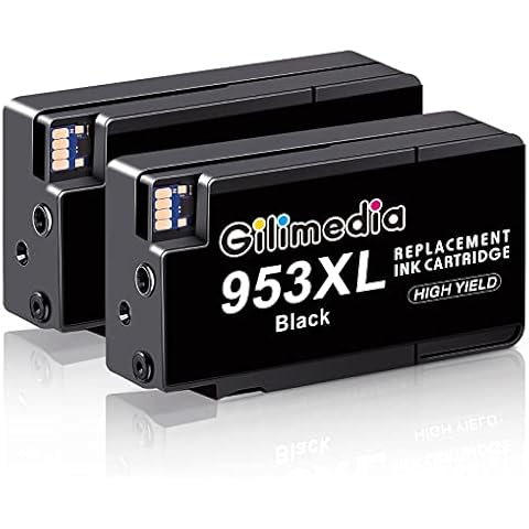 GILIMEDIA 953XL Schwarz für HP 953 XL 953XL Druckerpatronen Multipack Cover
