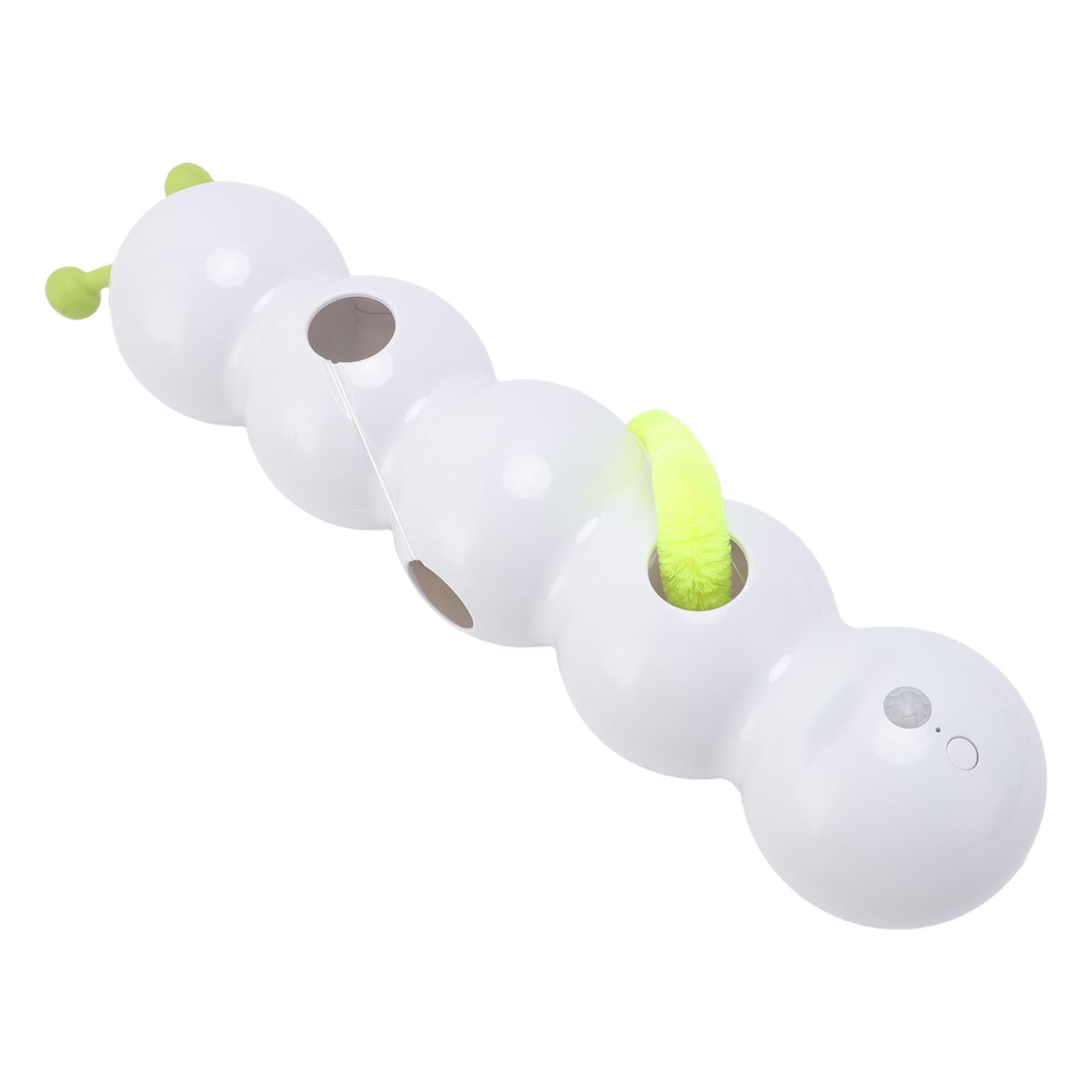 FILFEEL Giocattolo per Animali Domestici – Giocattolo Elettrico Interattivo per Gatti con Base a Ventosa, Movimento Strisciante e Batteria Ricaricabile per Giochi Al Chiuso, per Animali in Plastica