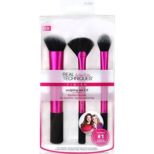 Real Techniques Sculpting Makeup Brush Set 2.0 (Pack of 1)