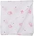 lulujo Muslin Cotton Swaddling Blanket - Pink Owl