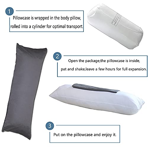 image for Cheeerrrs Body Pillow with Pillowcase-Full Body Pillow for Adults-Soft
