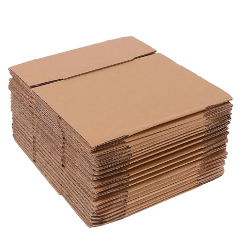 Homoyoyo 20 piezas Cajas de Super Resistentes Unidades Pequeñas para Embalaje y Envíos para Regalos y Almacenaje Fácil