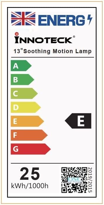 Innoteck 13 Soothing motion Lava Lamp for relaxation Retro Home Lighting Decoraton  Snowballs soothing in Cheerful Pinky Space