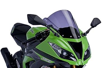 こめもち　Puig プーチ　レーシングスクリーン　ZX-6R Puig プーチ レーシングスクリーンR-RACER (R-RACER SCREEN