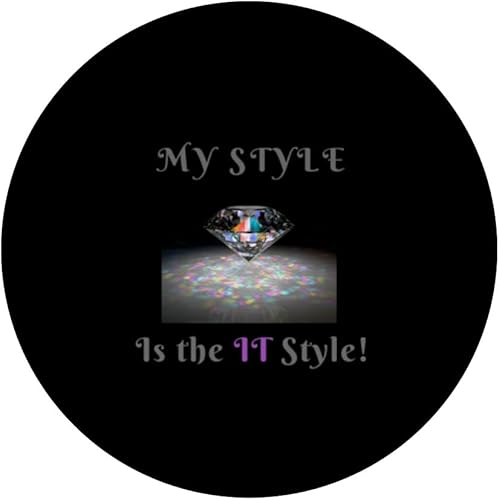 Miniatura 3 de My Style-Diamond PopSockets PopGrip estándar