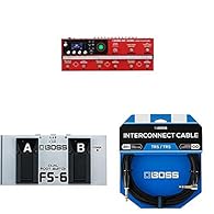 Build live performances by recording and editing up to 6 loops in real-time. Latest floor-based looper from the renowned BOSS loop station range. Each footswitch can be assigned latch- or momentary-type Stereo input jack for single stereo cable conne...