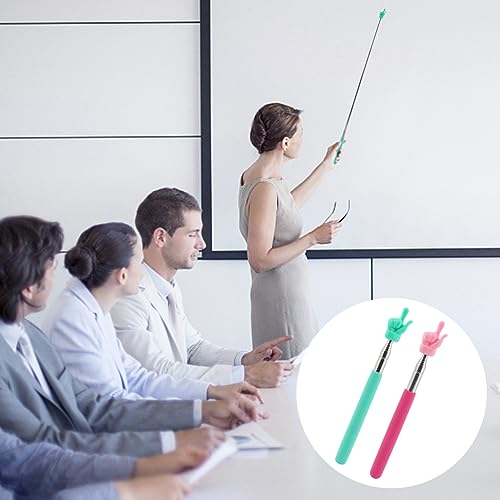 4 pezzi Asta puntatore allungabile, 55 cm